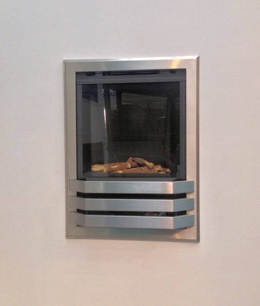 Bailey Stainless Steel 1.8 kW High-Efficiency Inset Gas Fire
