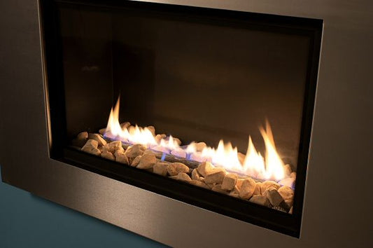 FR600 Stainless Steel 3.6kW High-Efficiency Gas Fire