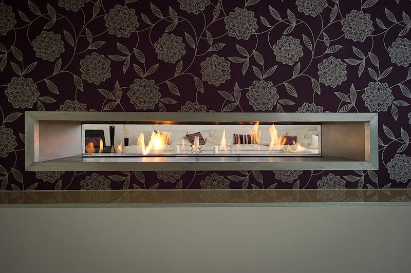 Fire Wave Double Sided Gas Fire